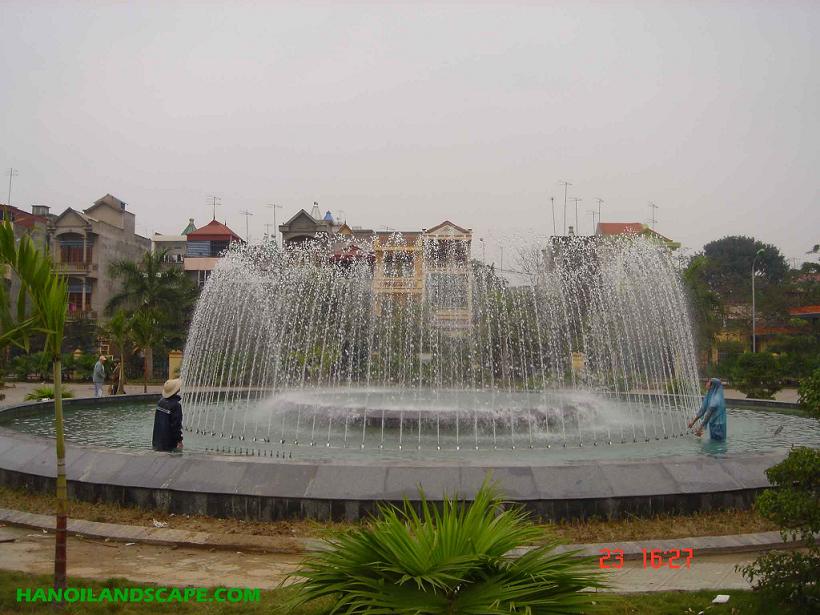 Đài phun nước Sân vận động TP Việt Trì