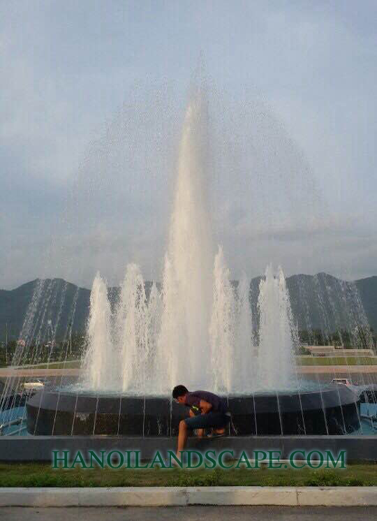 Đài phun nước Trung tâm hội nghị tỉnh Cao Bằng