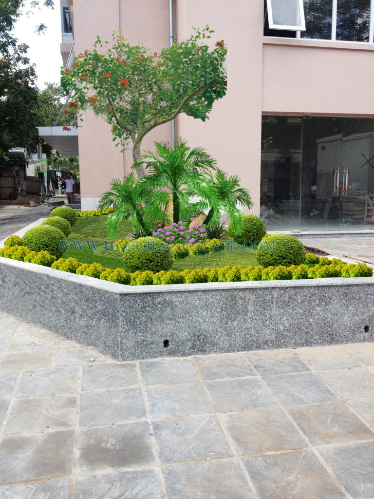 Dự án Cây xanh tòa nhà C7 Giảng Võ, Ba Đình, Hà Nội